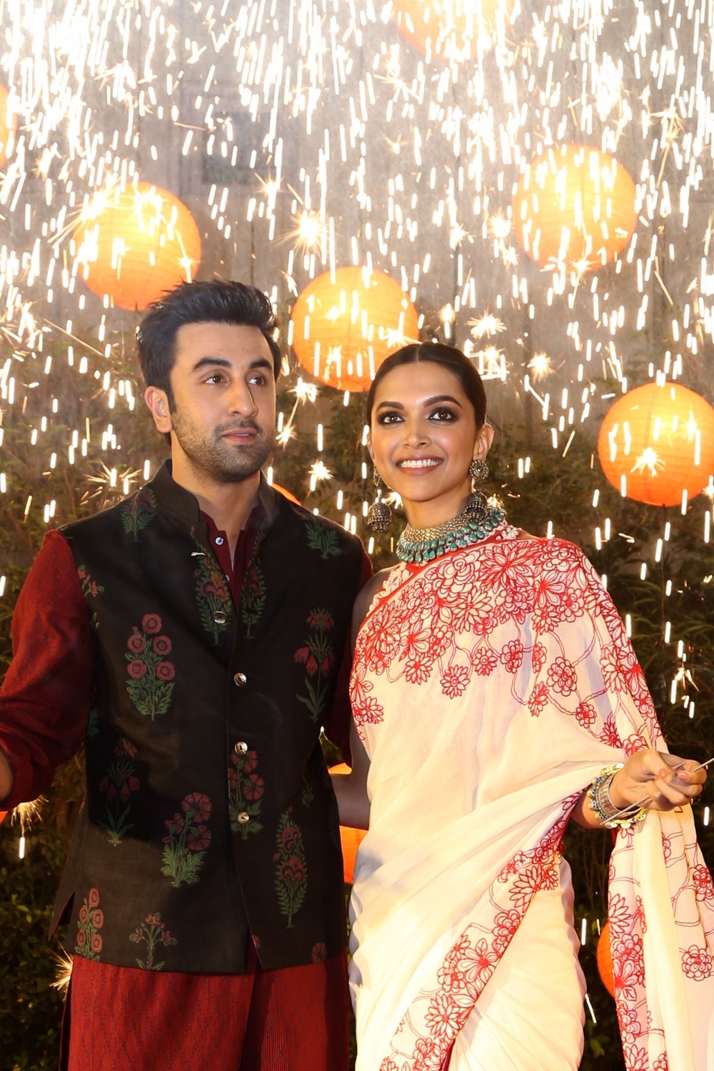 Deepika Padukone and Ranbir Kapoor get playful on Diwali