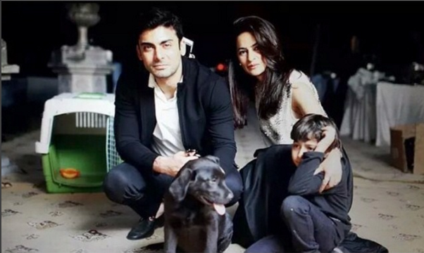 Fawad Khan with Family