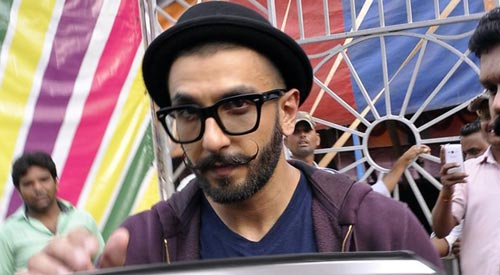 Ranveer Singh leaving Rambo Circus