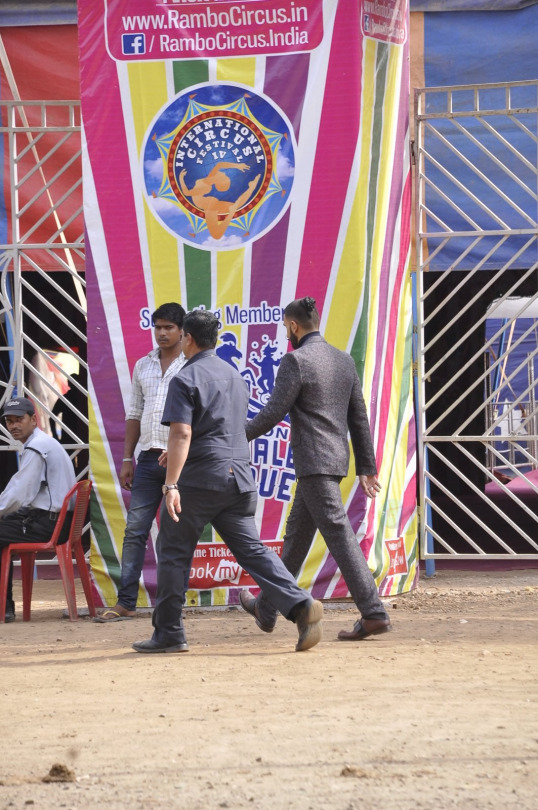 Ranveer Singh team at Rambo Circus