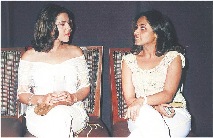 Rani Mukerji with Preity Zinta
