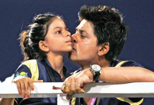 Suhana Khan with SRK