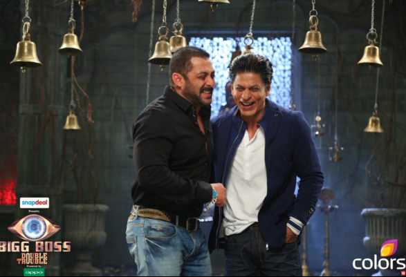 Salman Khan & Shah Rukh Khan on BIgg Boss 9