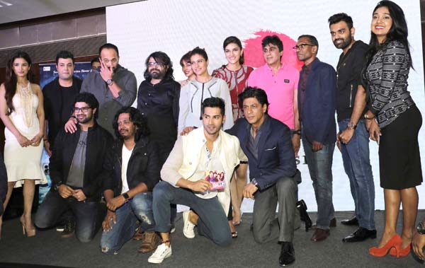 Pritam, SRK, Kajol, Varun Dhawan, Kriti Sanon,unveiling Dilwale song