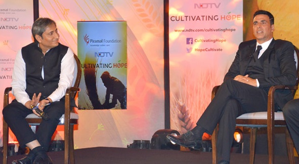 Akshay Kumar at 'Cultivating Hope Campaign'