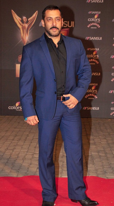 Salman Khan at the Stardust Awards 2015.