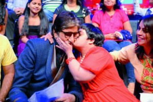 Amitabh Bachchan with fan