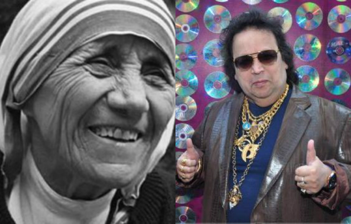 Bappi Lahiri & Mother Teresa