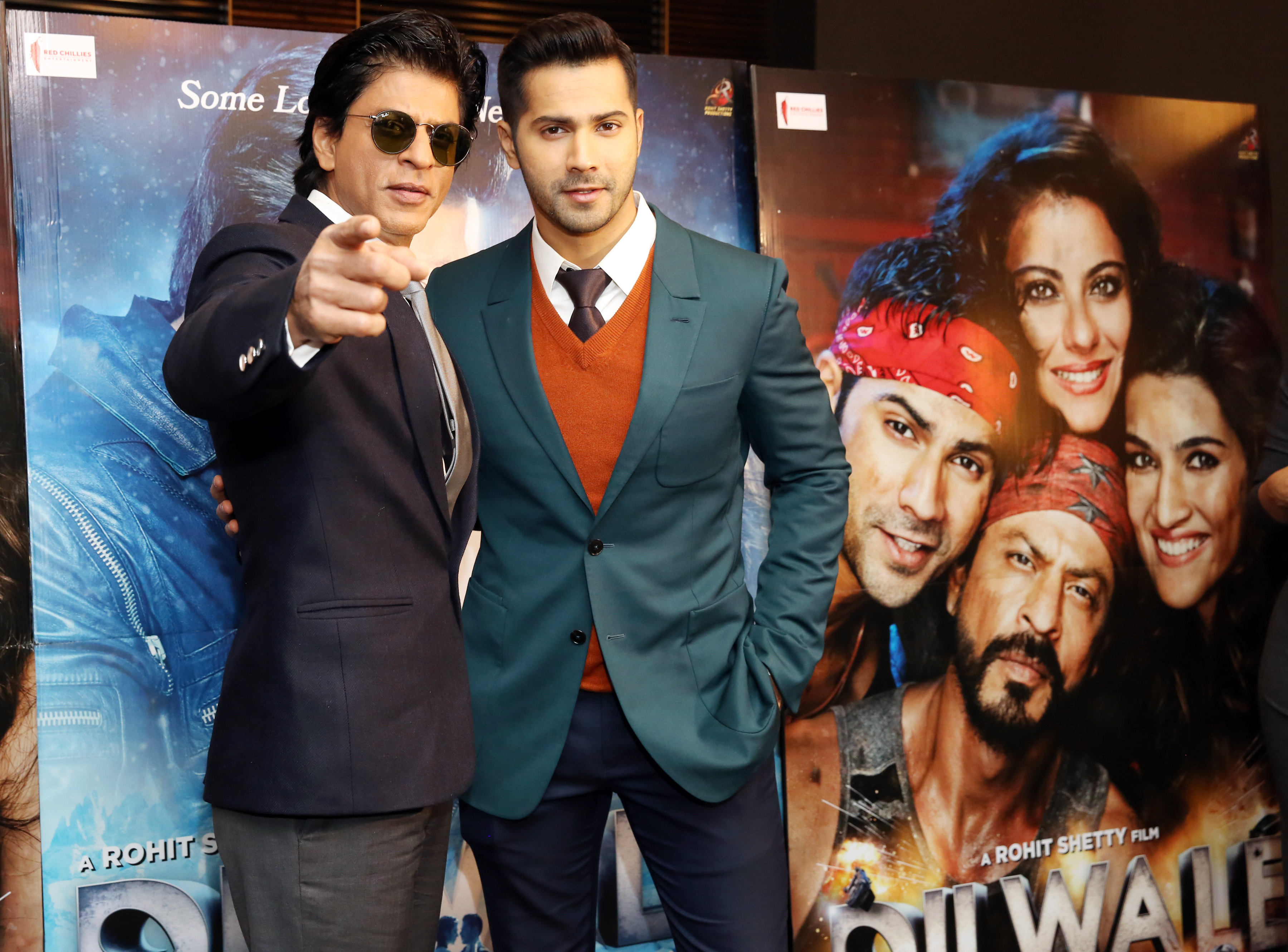 Shah Rukh Khan, Varun Dhawan at London press conference