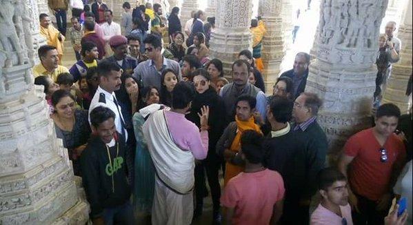 Deepika Padukone Jain temple in Ranakpur