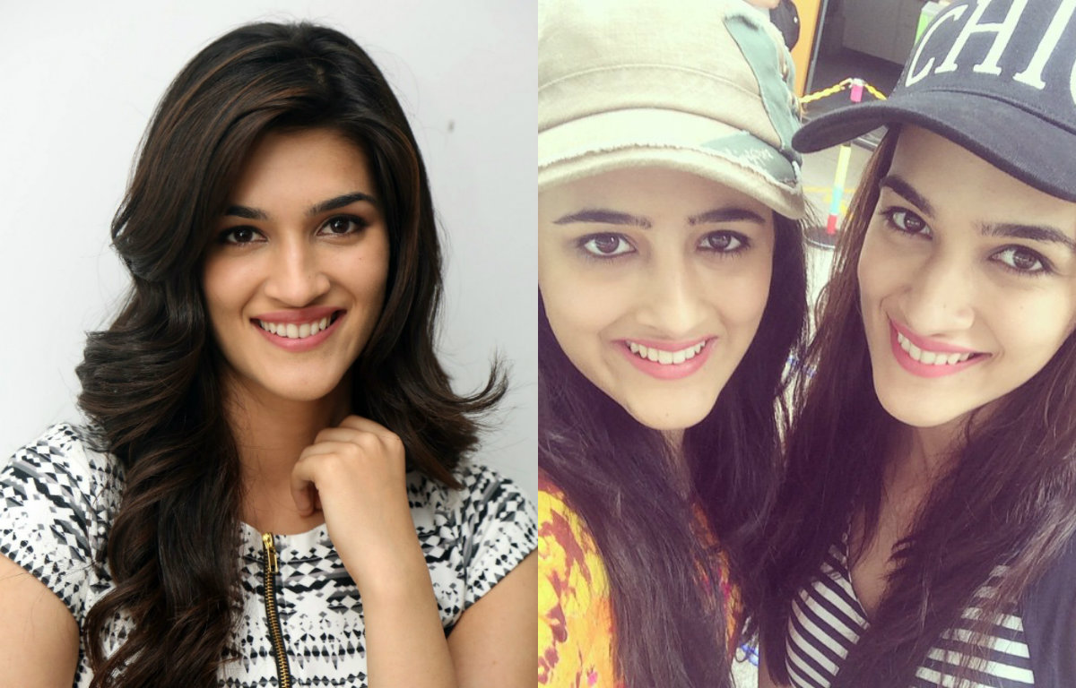Kriti Sanon with her sister