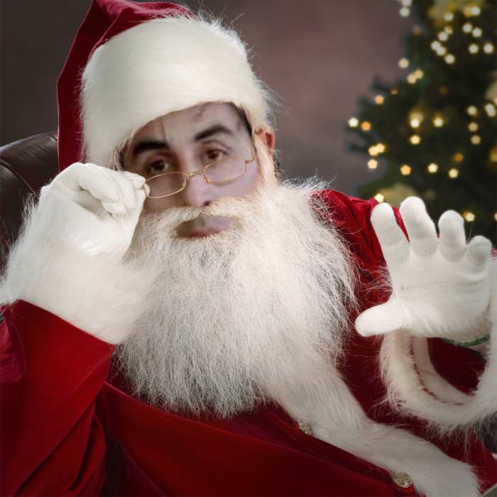 Ranbir Kapoor dressed like Santa Clause