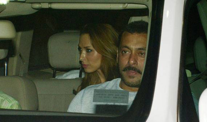 Salman Khan with girlfriend Lulia