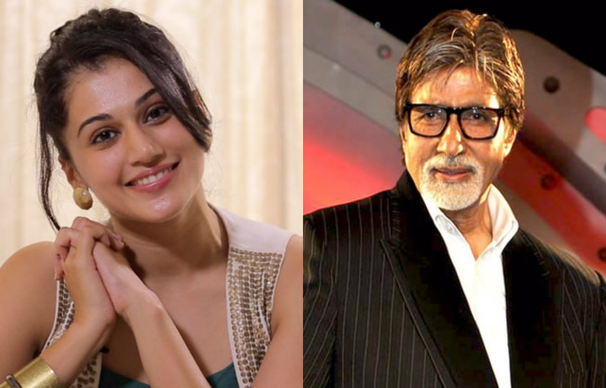 Taapsee Pannu to work with Amitabh Bachchan