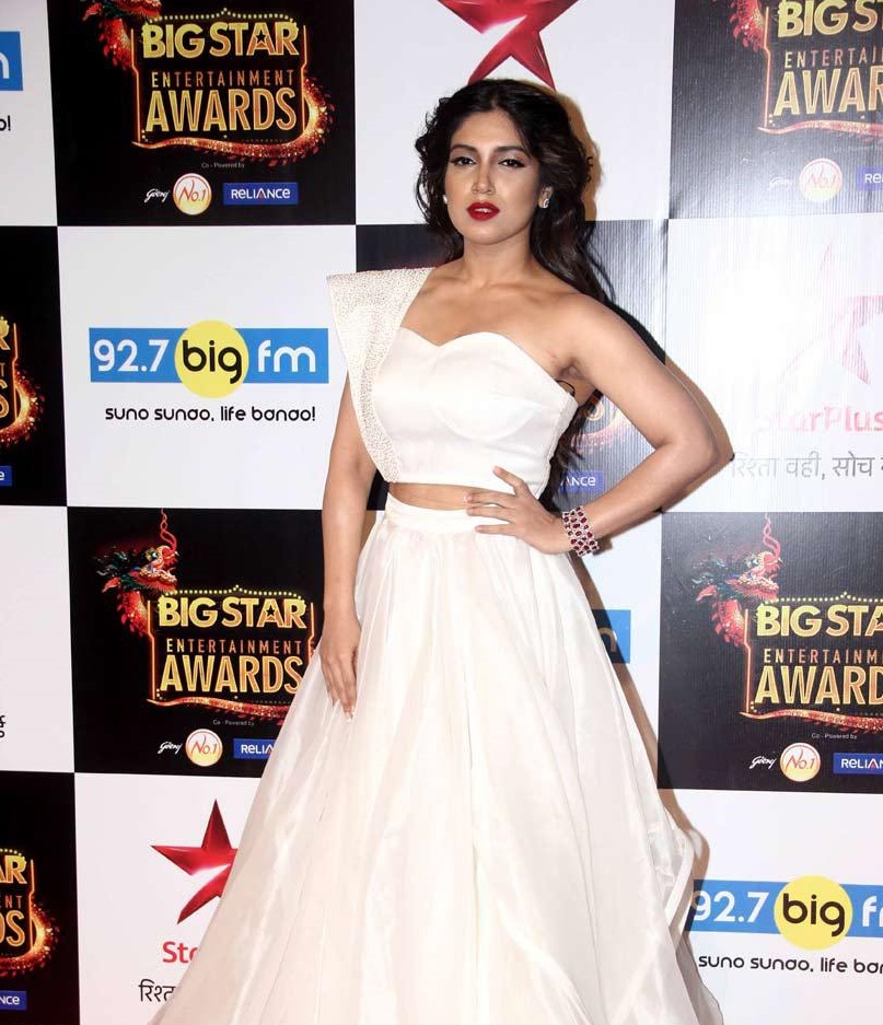 Bhumi Pednekar Big Star Entertainment Awards 2015.