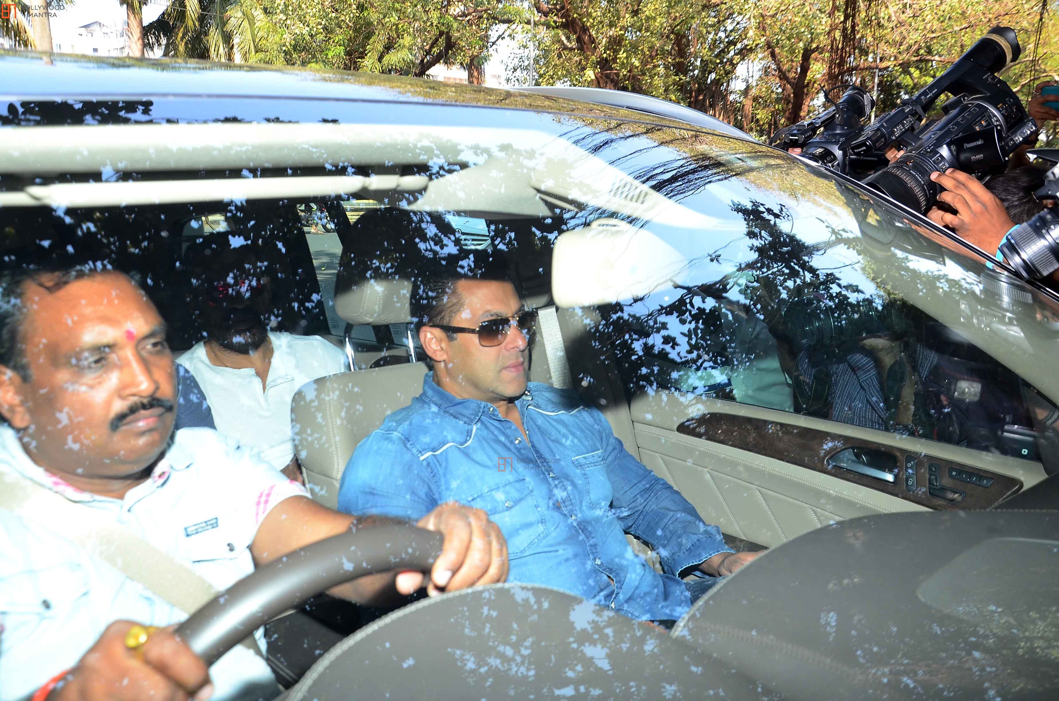 Salman Khan and his driver