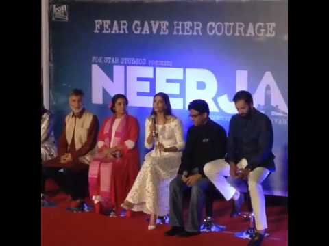 Neerja Trailer Launch
