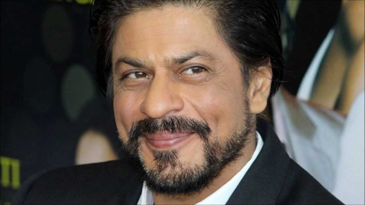 Shah Rukh Khan smiling