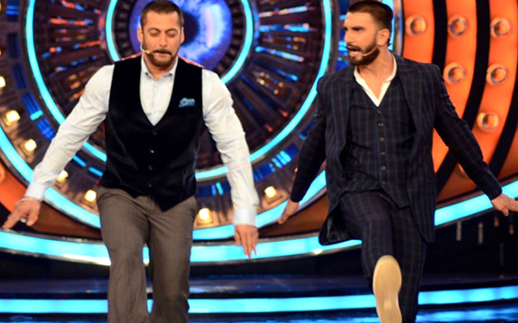 Ranveer Singh Salman Khan dancing