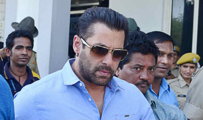 Salman Khan outside court