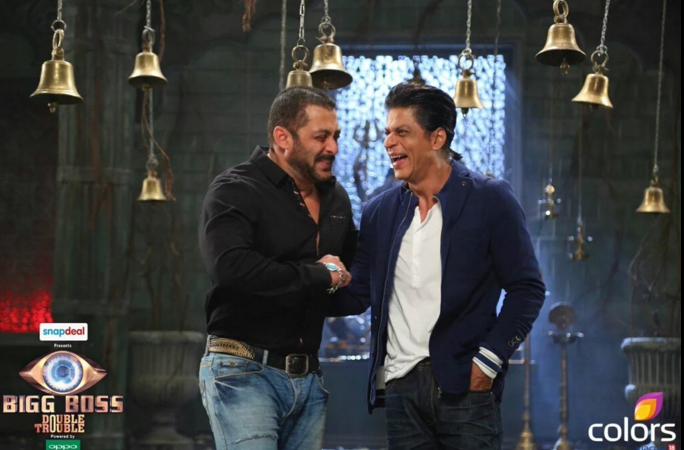 Salman Khan & Shah Rukh Khan on BIgg Boss 9