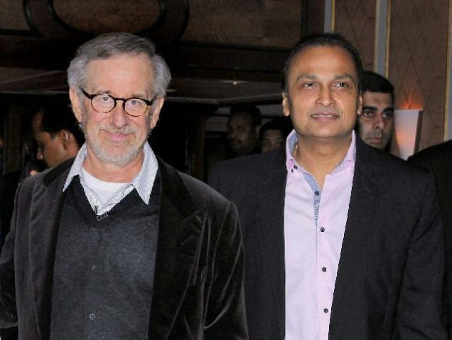 Anil Ambani, Spielberg