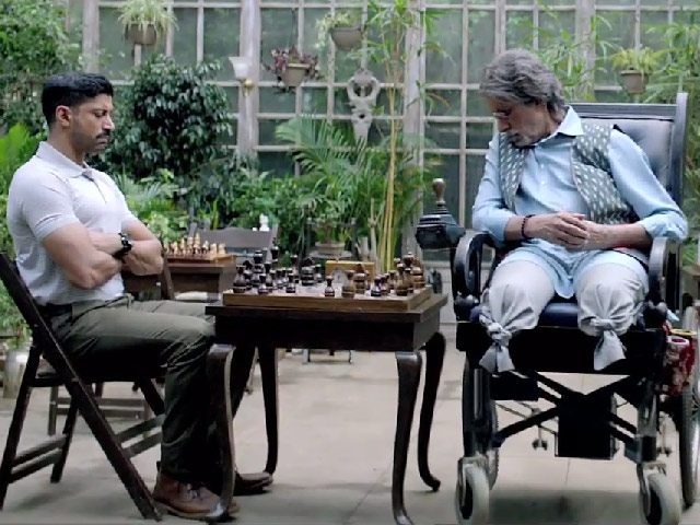 Amitabh Bachchan : 'Wazir' wheelchair stint physically challenging