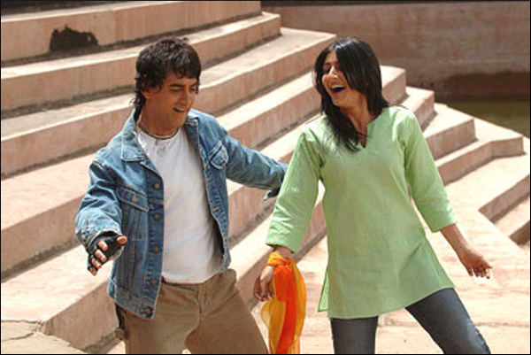 Aamir Khana and Soha Ali Khan