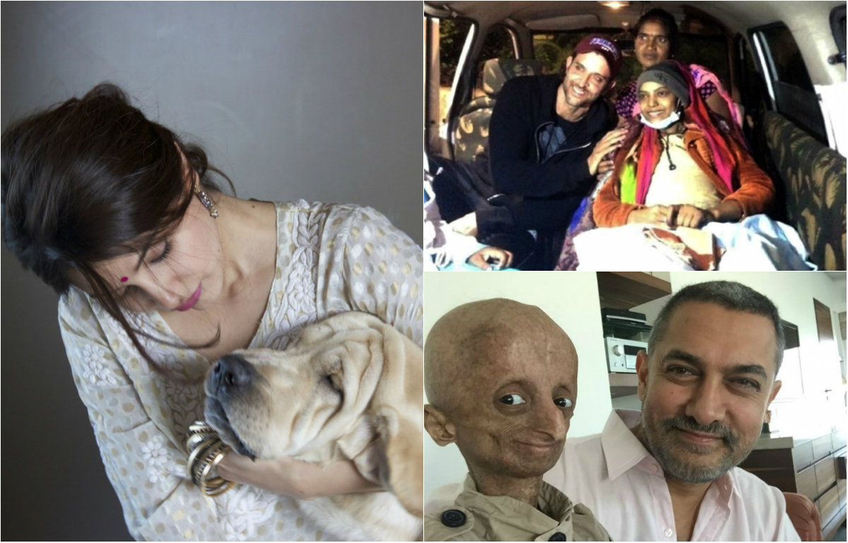Acts of Humanity by Bollywood celebrities