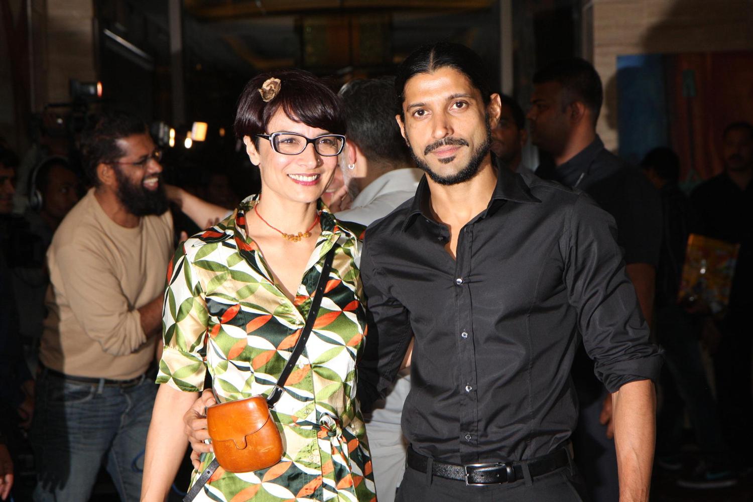 Adhuna Akhtar and Farhan Akhtar