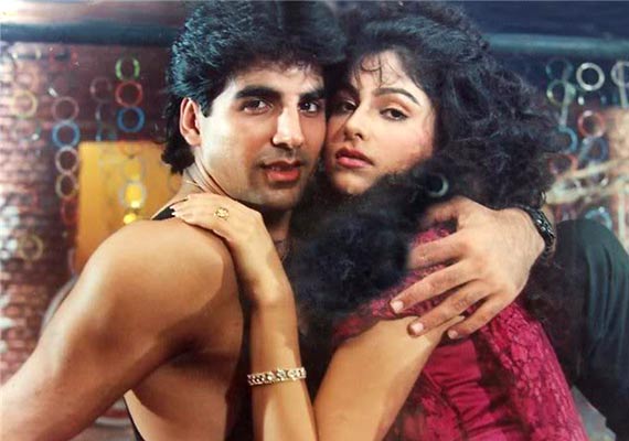 Akshay Kumar and Ayesha Jhulka