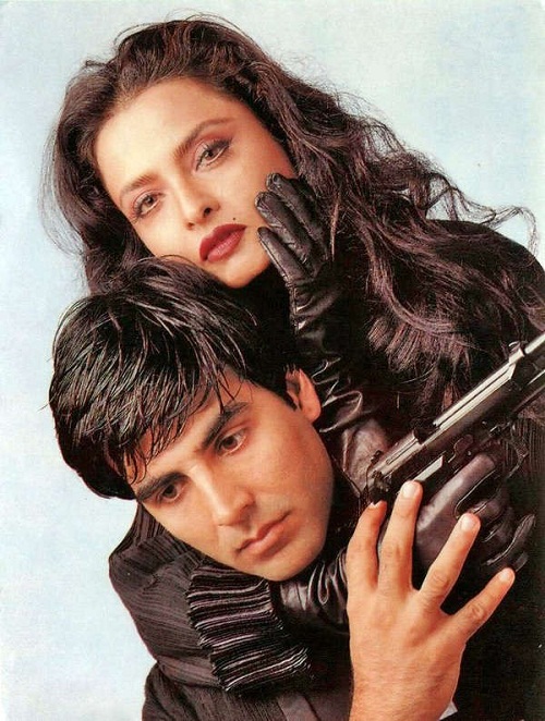 Akshay Kumar and Rekha