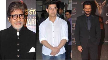 Amitabh Bachchan, Aamir Khan, Anil Kapoor