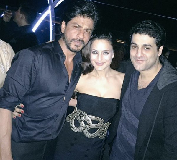 Ameesha Patel and Shah Rukh Khan