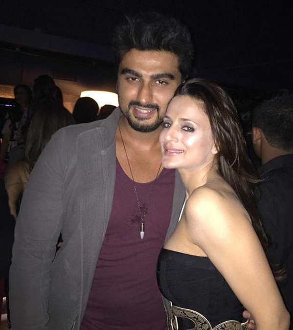 Arjun Kapoor and Ameesha Patel