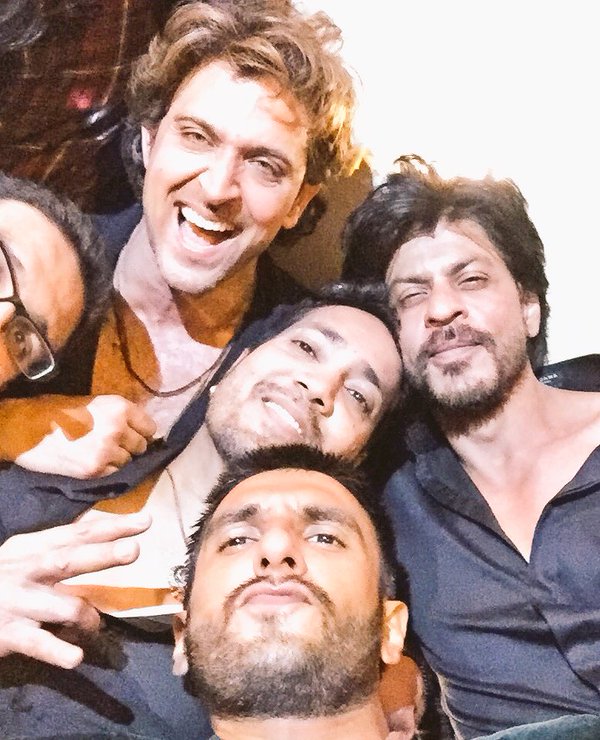 Hrithik Roshan, Mika Singh, Shah Rukh Khan and Ranveer Singh