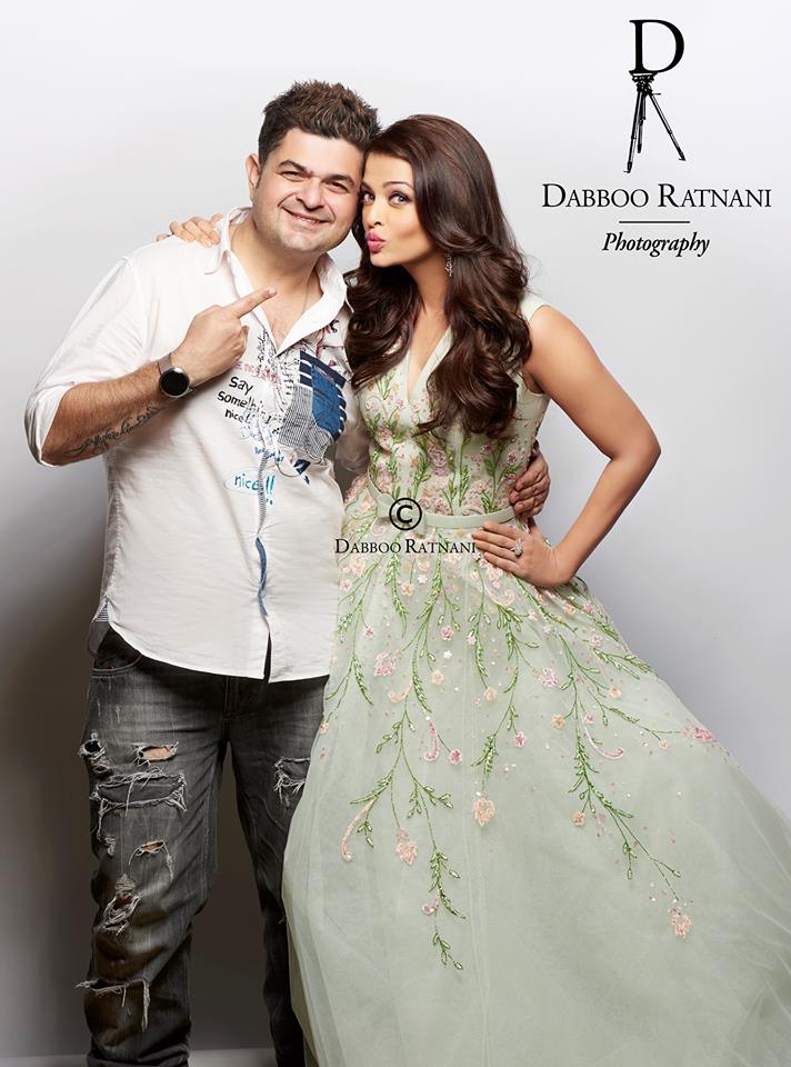 Daboo Ratnani with Aishwarya Rai Bachchan