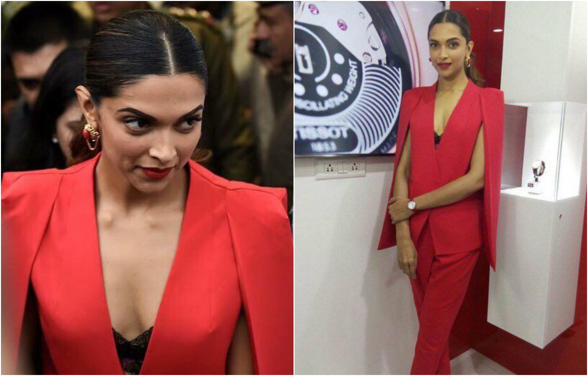 Deepika Padukone launches Tissot's new watch