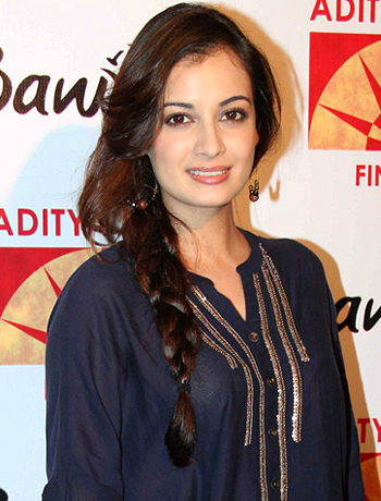 Dia Mirza traditional look