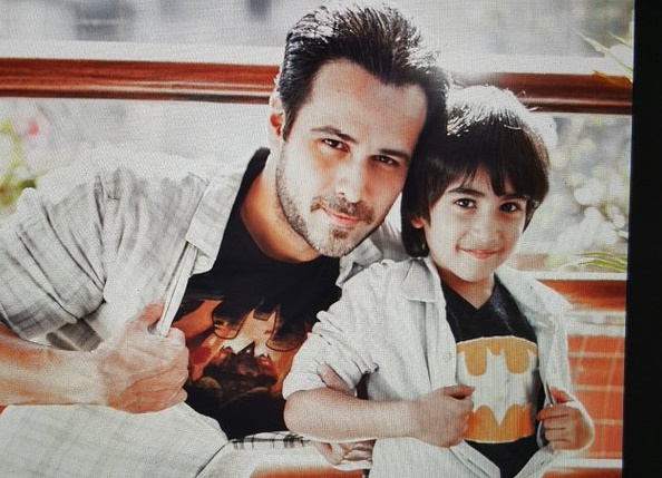 Emraan Hashmi and son