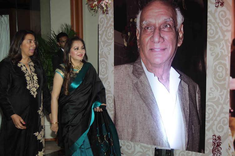 Jaya Prada in black and green saree