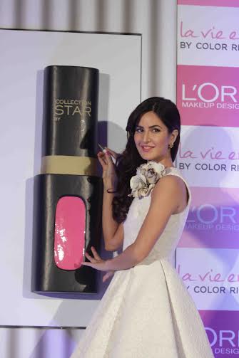 Katrina Kaif at lipstick launch