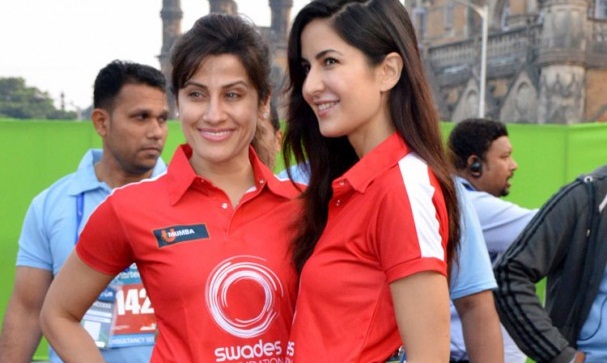 Katrina Kaif with Yasmin Karachiwala