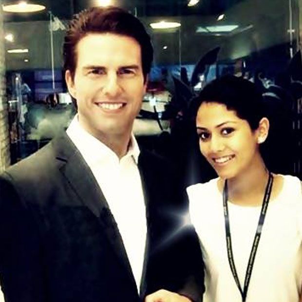 Mira Rajput with Tom Cruise