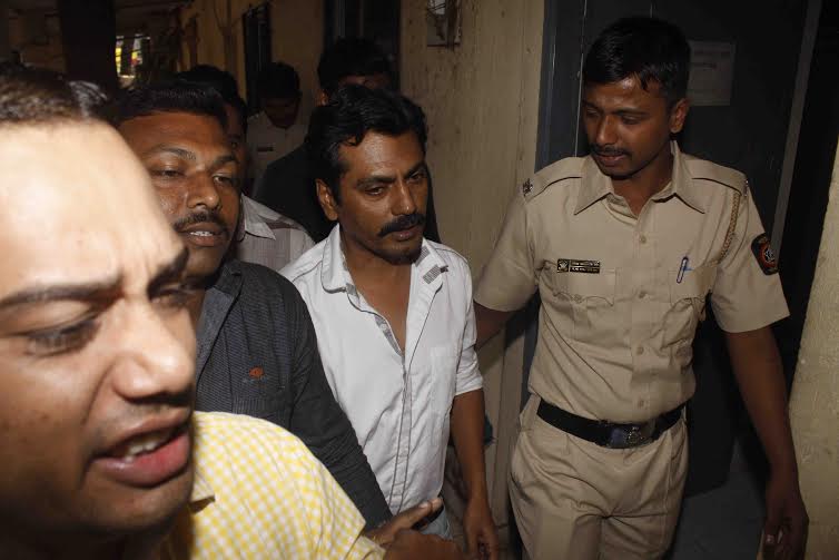 Nawazuddin Siddiqui at Versova police station