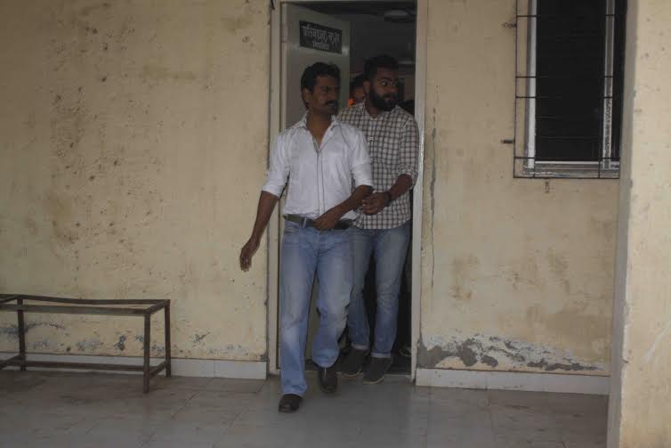 Nawazuddin Siddiqui at Versova police station