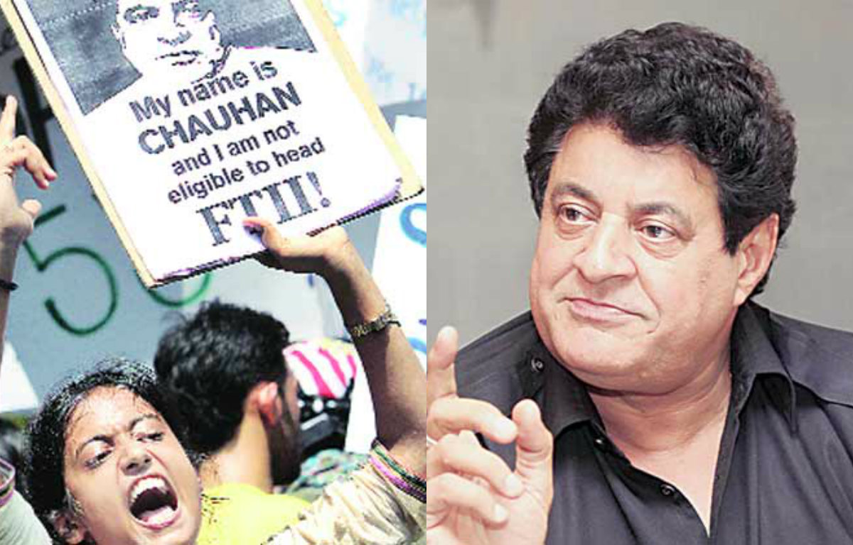 Gajendra Chauhan's Day 1 at FTII