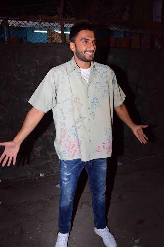 Ranveer Singh at Learners' Academy's 33rd annual day function