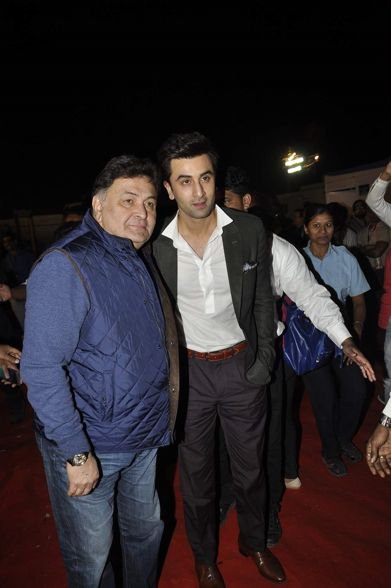 Rishi Kapoor, Ranbir Kapoor attend Umang 2016