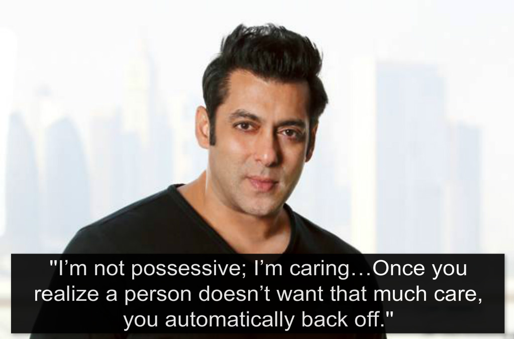 Salman Khan - Statements
